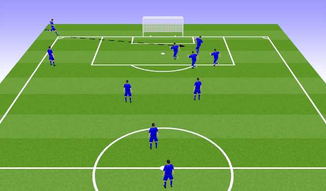 Football/Soccer Session Plan Drill (Colour): Base