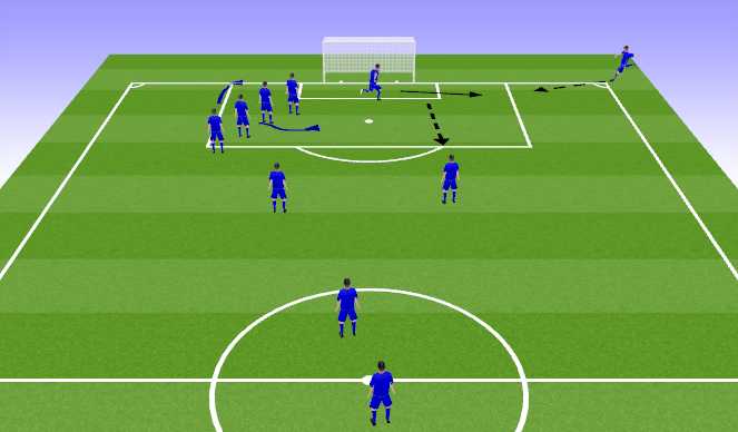 Football/Soccer Session Plan Drill (Colour): Boise 