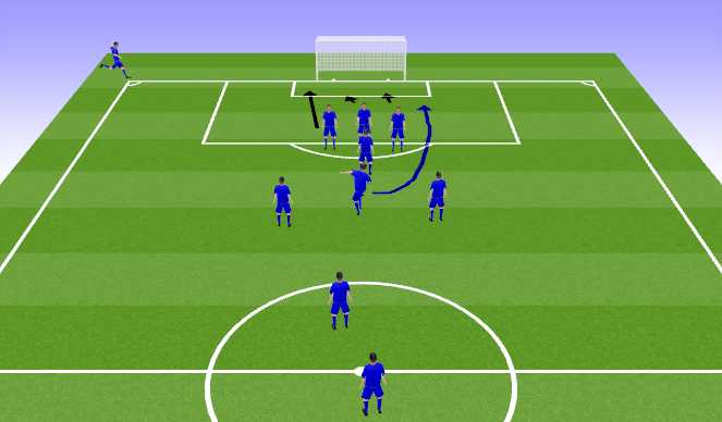 Football/Soccer Session Plan Drill (Colour): Nevada