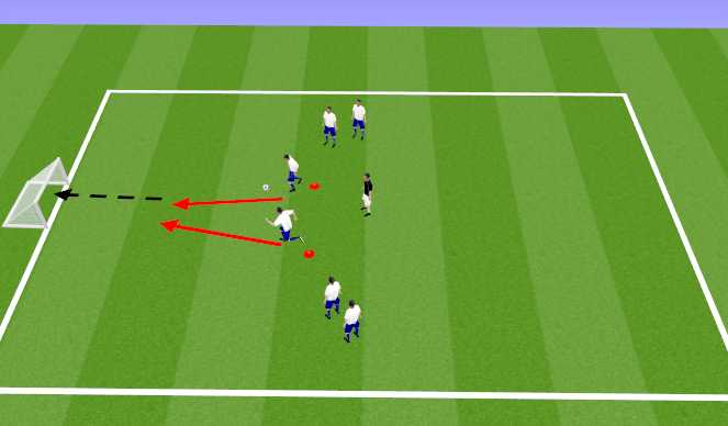 Football/Soccer Session Plan Drill (Colour): Screen 1