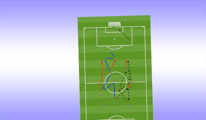 Football/Soccer Session Plan Drill (Colour): Screen 1