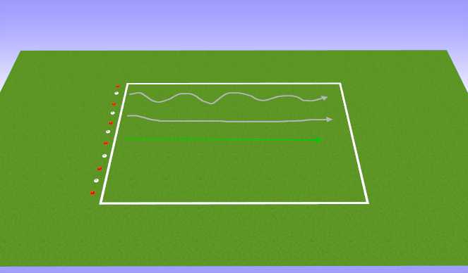 Football/Soccer Session Plan Drill (Colour): Across the grid