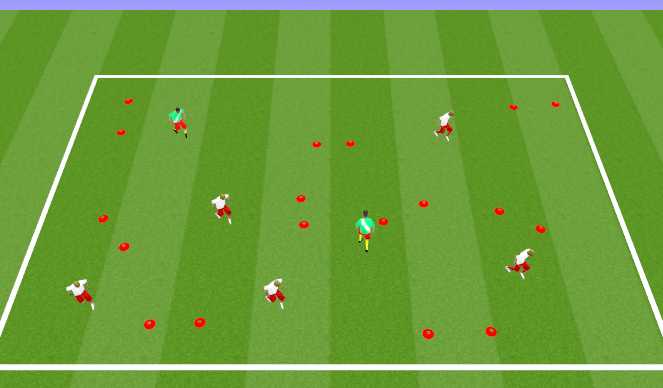 Football/Soccer Session Plan Drill (Colour): Gates Game