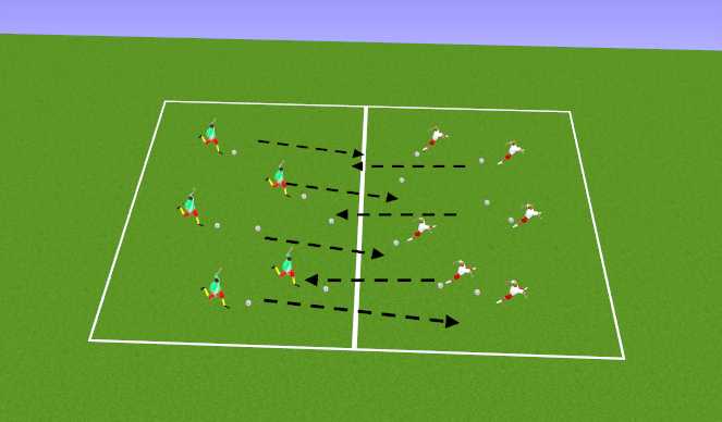 Football/Soccer Session Plan Drill (Colour): Backyard Game