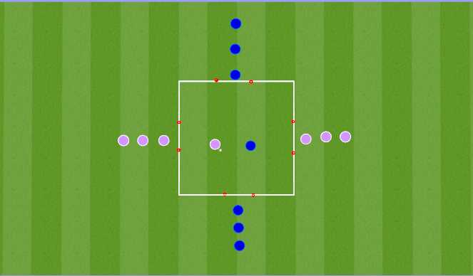 Football/Soccer Session Plan Drill (Colour): 1v1 Challenge