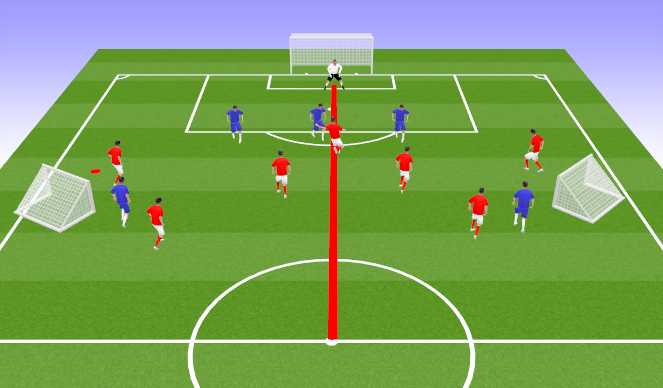 Football/Soccer Session Plan Drill (Colour): Screen 1