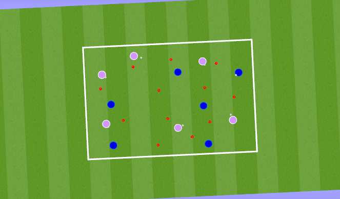 Football/Soccer Session Plan Drill (Colour): Animation 1