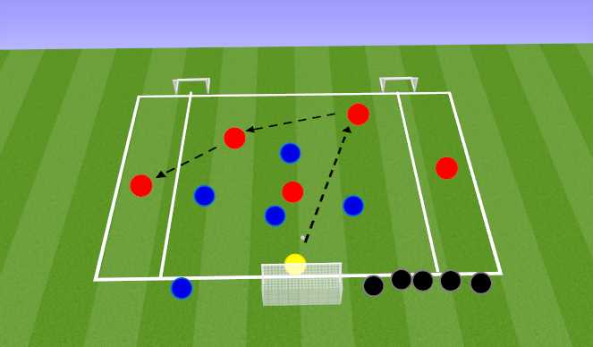 Football/Soccer Session Plan Drill (Colour): Screen 1