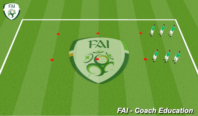 Football/Soccer Session Plan Drill (Colour): Screen 1