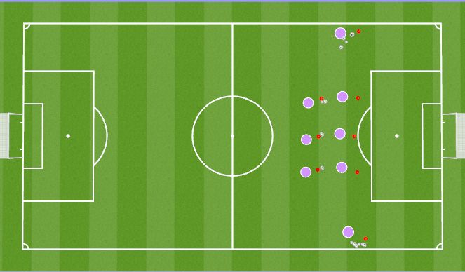 Football/Soccer Session Plan Drill (Colour): Animation 9