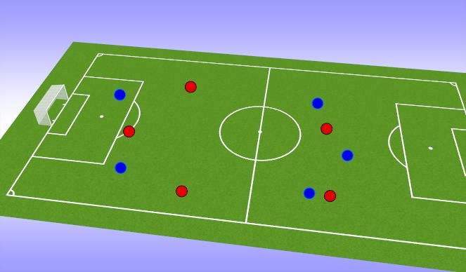 Football/Soccer Session Plan Drill (Colour): Screen 2