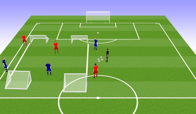 Football/Soccer Session Plan Drill (Colour): Screen 1