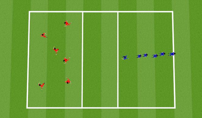 Football/Soccer Session Plan Drill (Colour): S1: speed