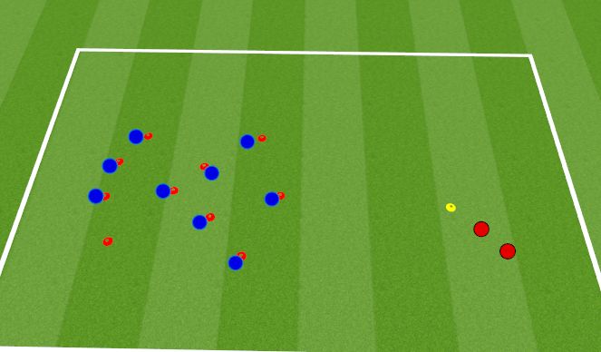 Football/Soccer Session Plan Drill (Colour): Screen 1