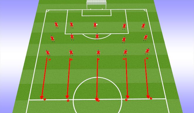 Football/Soccer Session Plan Drill (Colour): Screen 1