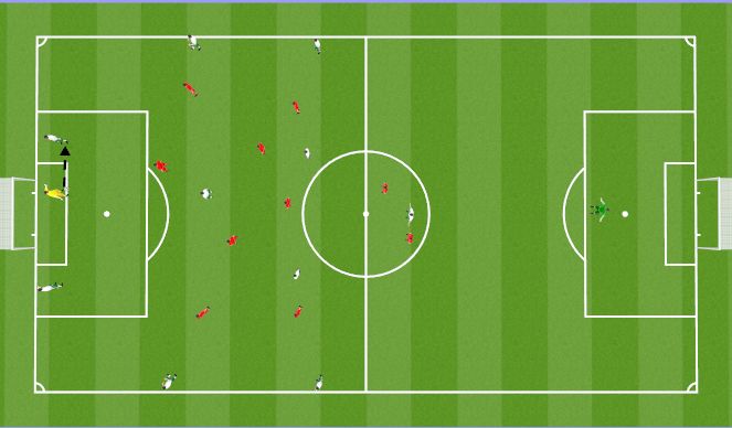 Football/Soccer Session Plan Drill (Colour): Screen 1