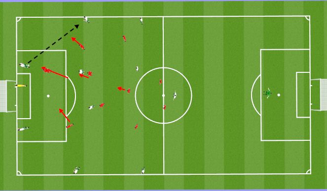 Football/Soccer Session Plan Drill (Colour): Screen 2