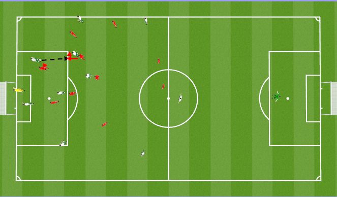 Football/Soccer Session Plan Drill (Colour): Screen 4