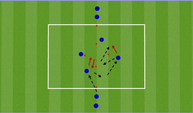 Football/Soccer Session Plan Drill (Colour): Part 1 P1