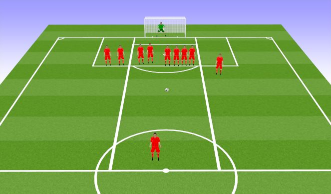 Football/Soccer Session Plan Drill (Colour): Screen 1