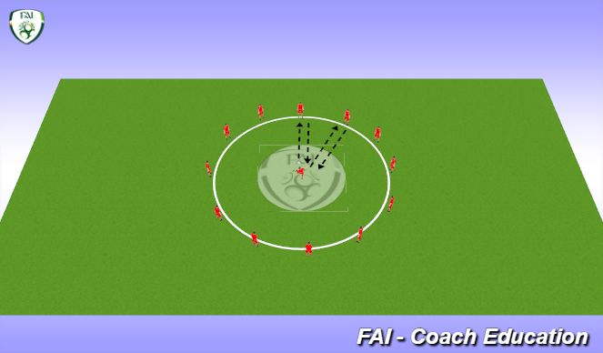 Football/Soccer Session Plan Drill (Colour): Screen 1