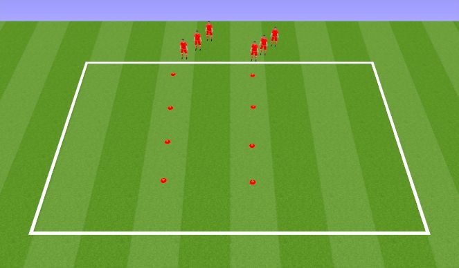 Football/Soccer Session Plan Drill (Colour): Dynamic