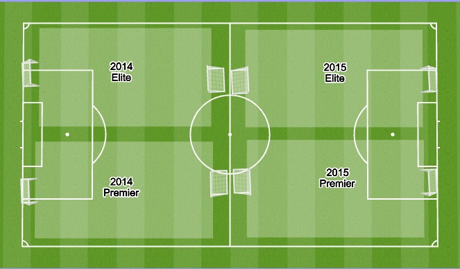 Football/Soccer Session Plan Drill (Colour): 2014 & 2015 - 6 v 6