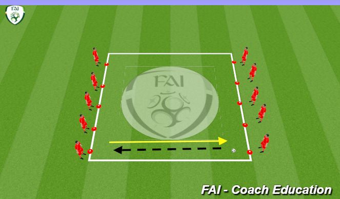 Football/Soccer Session Plan Drill (Colour): Screen 1