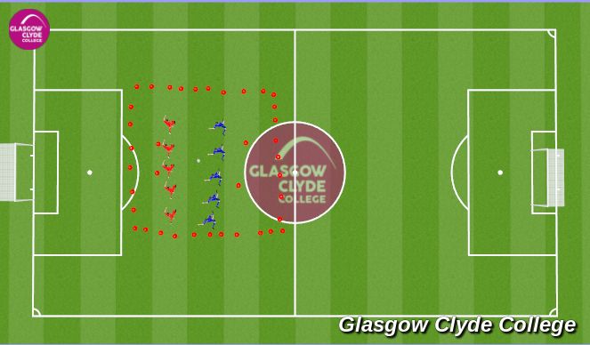 Football/Soccer Session Plan Drill (Colour): cool down 