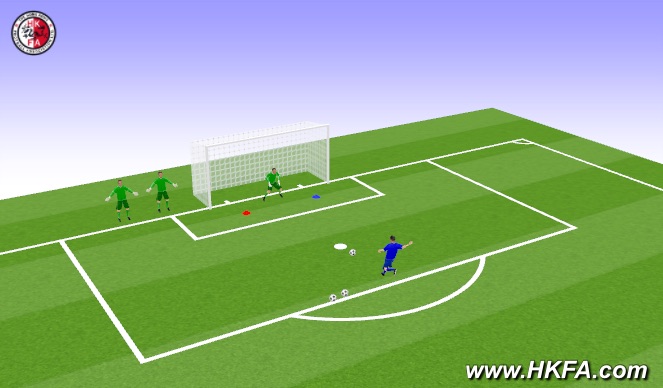 Football/Soccer Session Plan Drill (Colour): Screen 4