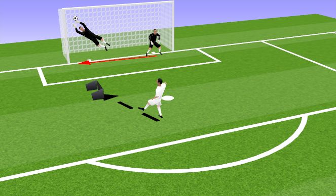Football/Soccer Session Plan Drill (Colour): Screen 3