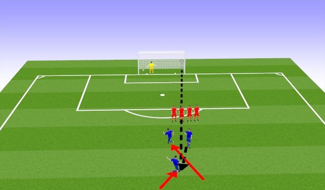 Football/Soccer Session Plan Drill (Colour): Option: aka Tiddy or Neat