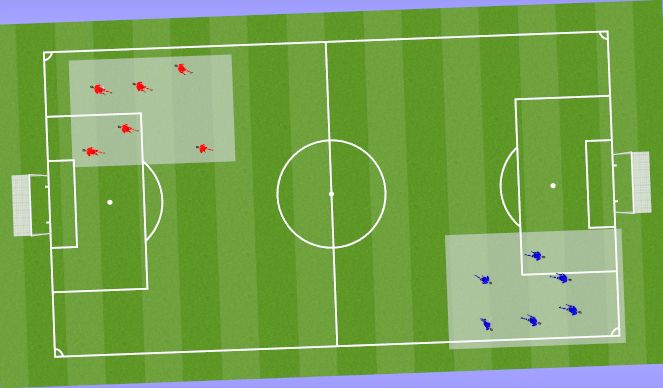 Football/Soccer Session Plan Drill (Colour): Screen 1