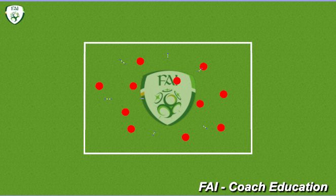 Football/Soccer Session Plan Drill (Colour): Warm-up: PhysPrep