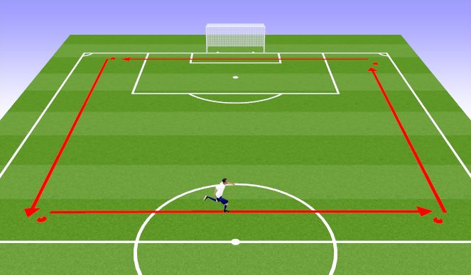 Football/Soccer Session Plan Drill (Colour): Screen 1