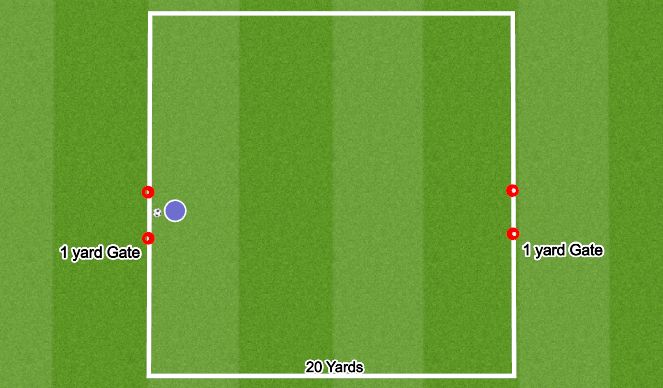 Football/Soccer Session Plan Drill (Colour): Animation 1