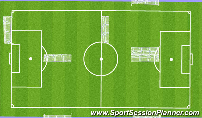 Football/Soccer Session Plan Drill (Colour): Screen 1