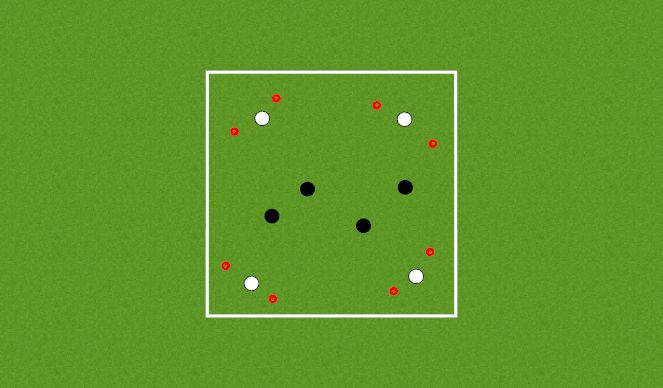 Football/Soccer Session Plan Drill (Colour): Screen 1