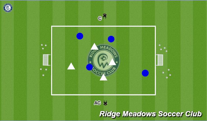 Football/Soccer Session Plan Drill (Colour): Final Game (20 Minutes)