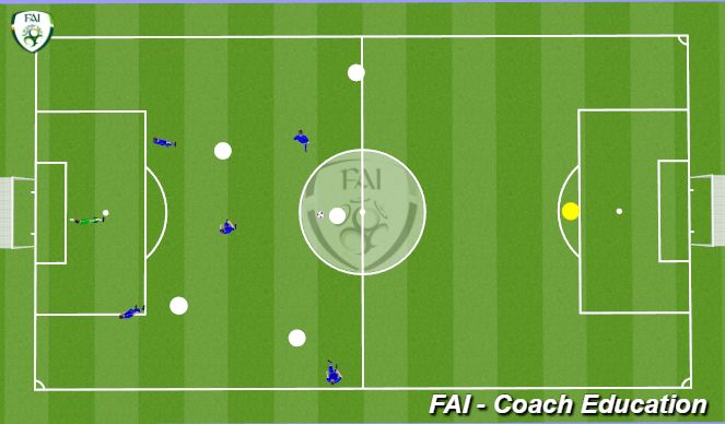 Football/Soccer Session Plan Drill (Colour): Screen 6