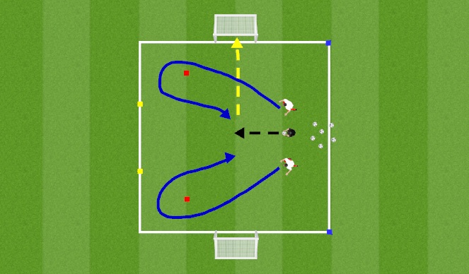 Football/Soccer Session Plan Drill (Colour): Screen 1