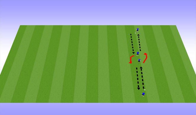 Football/Soccer Session Plan Drill (Colour): Screen 2