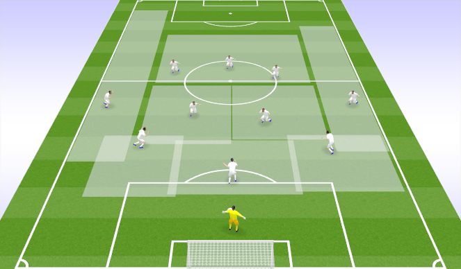 Football/Soccer Session Plan Drill (Colour): Screen 1