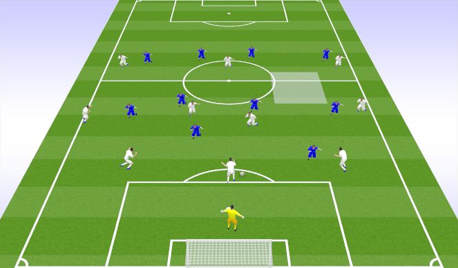 Football/Soccer Session Plan Drill (Colour): Screen 5