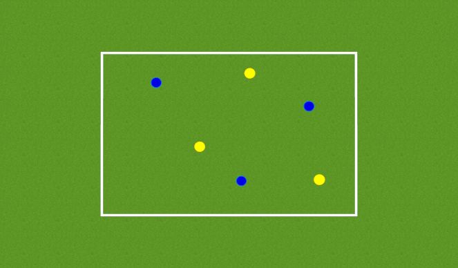 Football/Soccer Session Plan Drill (Colour): Opposed