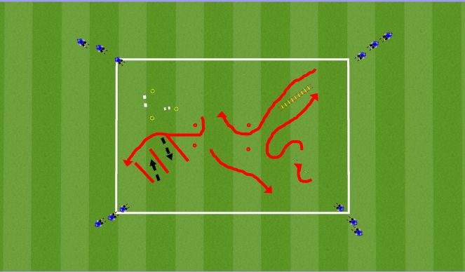 Football/Soccer Session Plan Drill (Colour): Screen 1