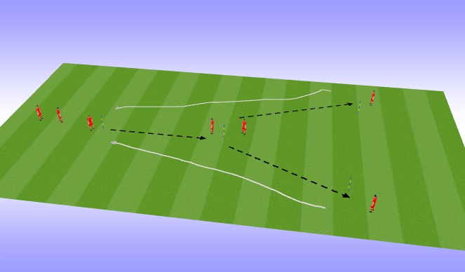 Football/Soccer Session Plan Drill (Colour): Screen 1