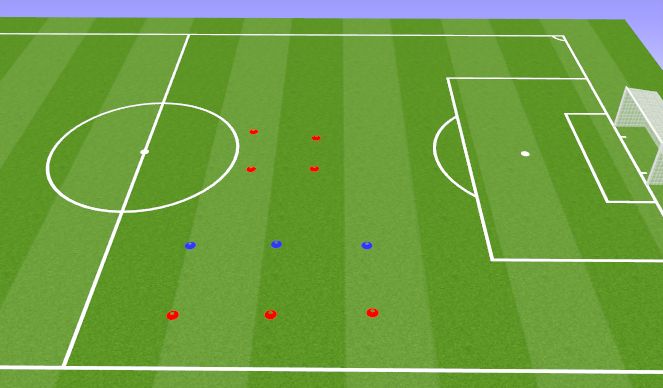 Football/Soccer Session Plan Drill (Colour): Screen 1