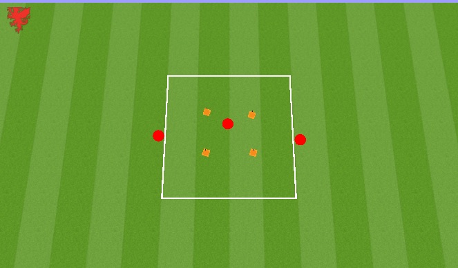 Football/Soccer Session Plan Drill (Colour): Technical