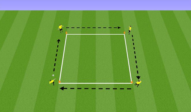 Football/Soccer Session Plan Drill (Colour): Screen 1